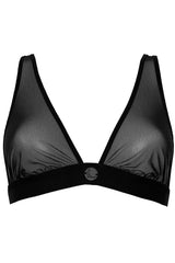 Alison Mesh Bra - Black
