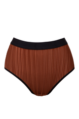 Anya Pleated Knickers - Brown