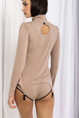 Krista Suspender Top - Mink