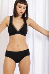 Alison Modal Jersey Knickers - Black