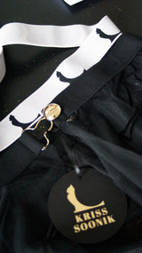 Jo Cat Tulle Skirt - Gold buckle