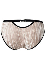 Ellu Velvet Knickers - Cream
