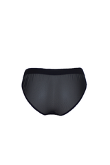Emily Velvet Knickers - Black Panther