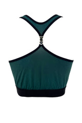 Ilona Jersey Bra - Emerald Green