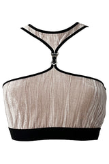 Ilona Velvet Bra - Cream