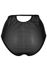 Iris Mesh Knickers - Black