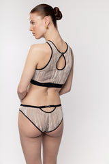 Ellu Velvet Knickers - Cream