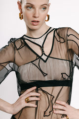 Ilona Velvet Bra - Cream