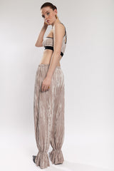 Kerli Velvet Trousers - Cream