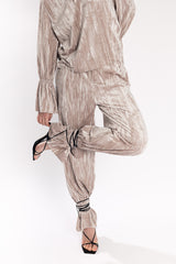 Kerli Velvet Trousers - Cream