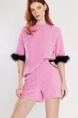 WEBSITE EXCLUSIVE - Laura Terry Set - Hot Pink