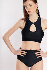 Ilona Bikini Top - Black
