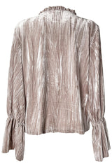 Kerli Velvet Top - Cream