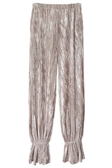 Kerli Velvet Trousers - Cream