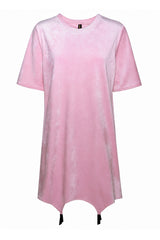 Ave Suspender Dress - Pink
