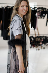 Olivia Tulle Gown - Black