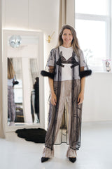 Olivia Tulle Gown - Black