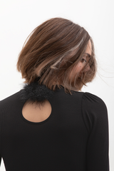 Kristiina Suspender Top - Black