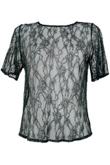 Lace T-shirt - Green