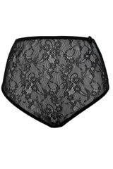Iris Lace Knickers - Black