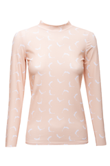 Sia Surf Top - White/Nude