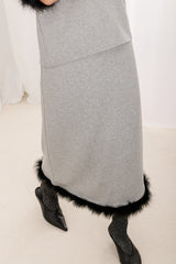 Harriet Disco Skirt - Silver