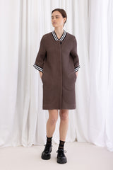 Kimono Gown - Dusty Brown