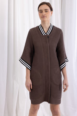 Kimono Gown - Dusty Brown