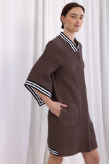 Kimono Gown - Dusty Brown