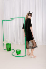 Ave Dress + Cat Tulle Slip