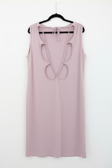 Karin Reversible Jersey Dress - Lilac Pink