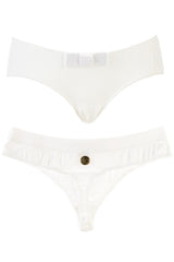 Kriss Soonik white Kristel polo thongs