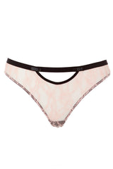 Piret Lace Thongs Pink