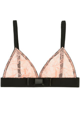Kriss Soonik powder pink Silvia lace bra