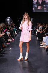 LAST ONE - Iris Katwoman Miniskirt - Pink/red