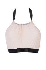 LAST ONE - Elve Mesh Bra - Silver Peony