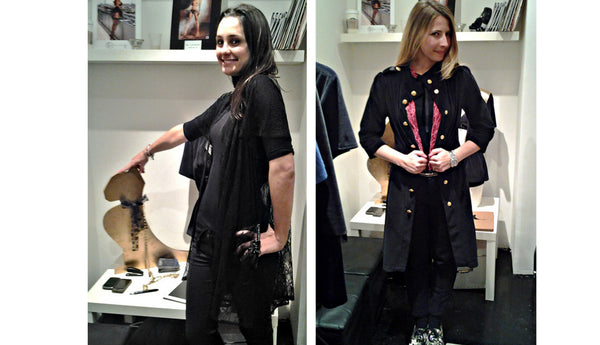 Underwear as Outerwear. What we wore to our press day?