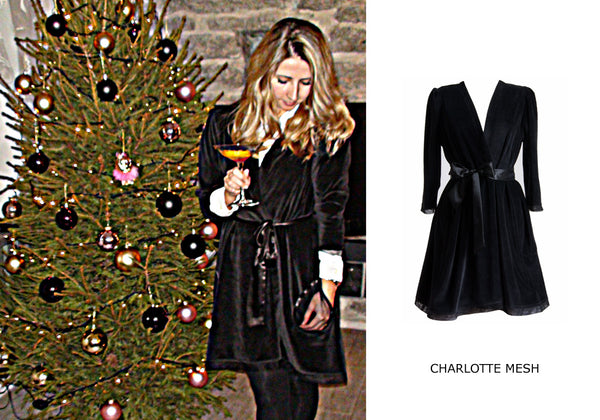 Charlotte Mesh for a Winter Dress