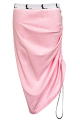 Bee Jersey Skirt - Pink