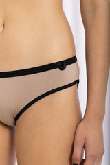 Ellu Suspender Knickers - Mink