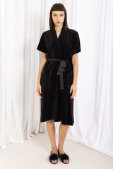 Diana Wings Wrap Long - Black