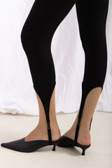 Karin Stirrup Leggings - Black
