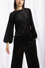 Kaubamaja x KS Liilit Top - Black