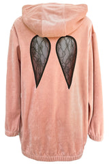 Diana Wings Hoodie - Peach