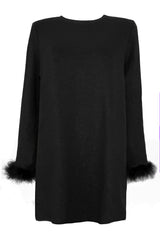 Disco Long Sleeves Top - Black