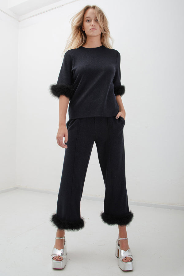Anett Disco T-Shirt - Black