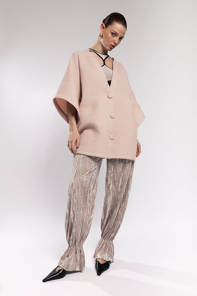 Kerli Velvet Trousers - Cream