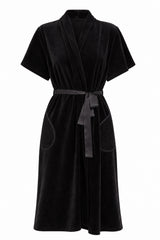 Diana Wings Wrap Long - Black