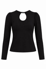 Karin Long-sleeved Top - Black