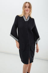 Kimono Gown - Black